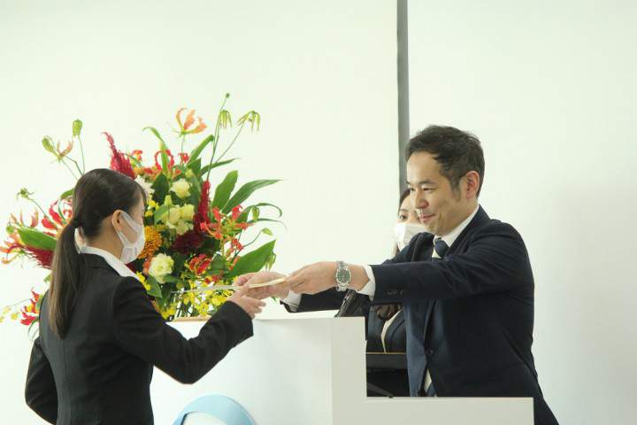 【令和3年度入社予定 内定式を執り行いました】 画像