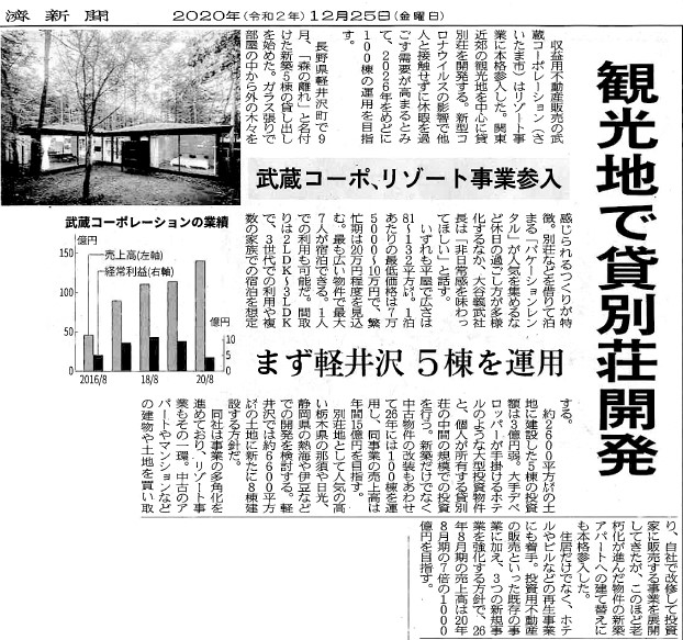【日本経済新聞(埼玉版)に掲載されました】 画像