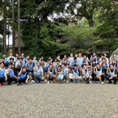 【令和5年9月度の神社清掃を行いました】