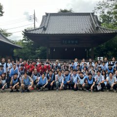 【令和8年7月度の神社清掃を行いました】