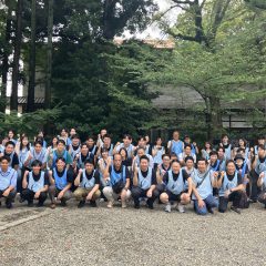 【令和8年8月度の神社清掃を行いました】