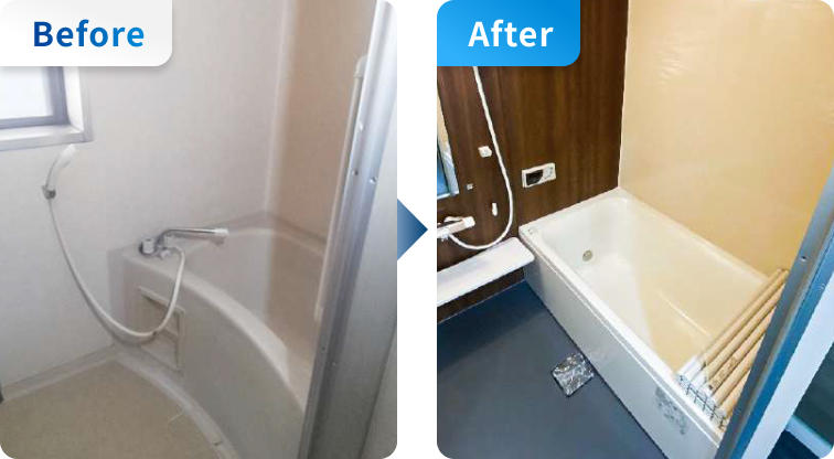 ユニットバス交換 Before/After