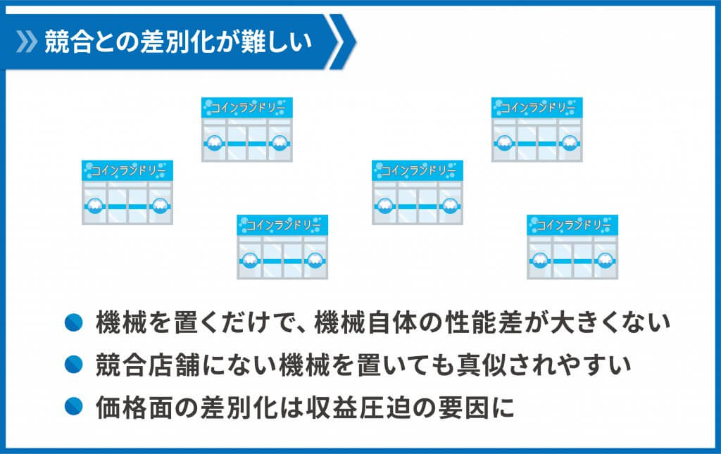 差別化が難しい