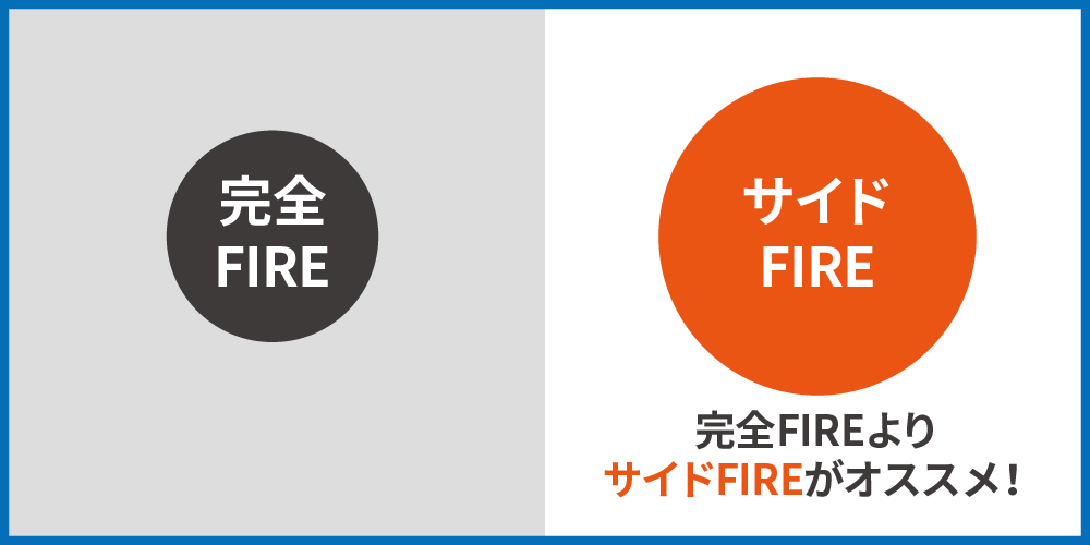 サイドFIREがオススメ